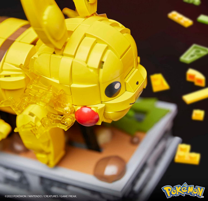 Mega Construx 美高 Pokémon系列 机械化可动皮卡丘拼插积木新低376元