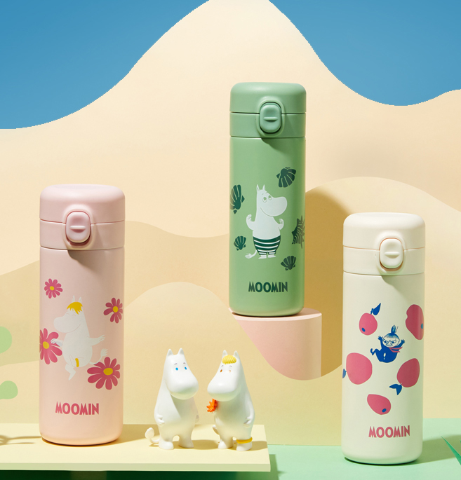 咔咔 Moomin 姆明联名款 真空保温杯400ml29.9元包邮（需领券）