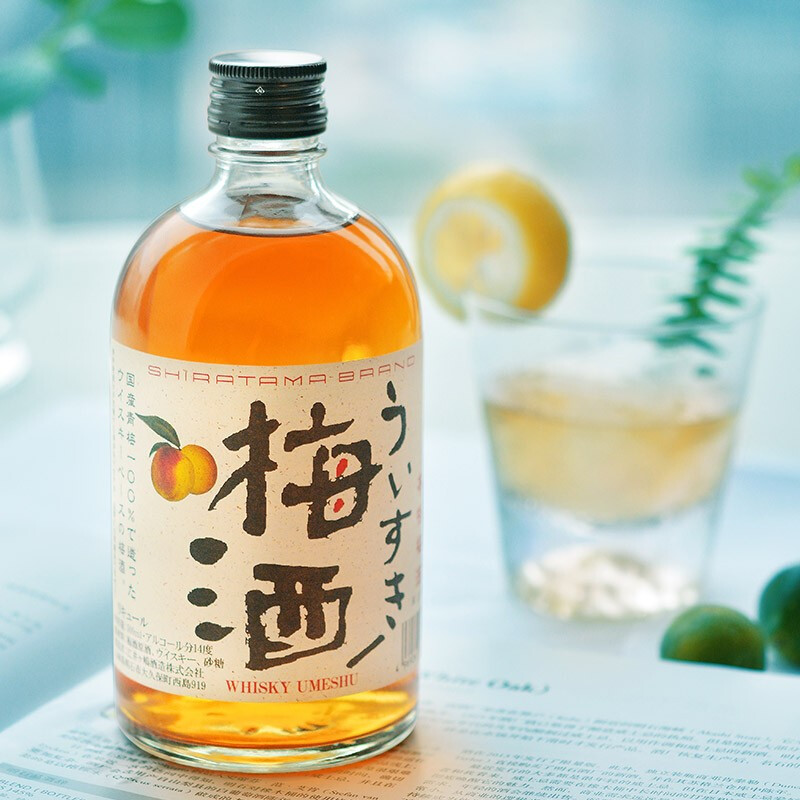 PLUS会员，日本原瓶进口 Akashi 明石 威士忌/葡萄酒青梅酒组合 500ml*2瓶新低190元包邮（95元/瓶）