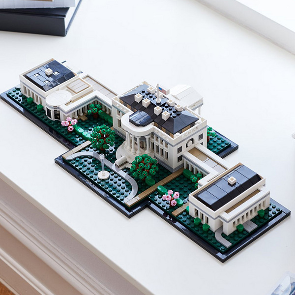 LEGO 乐高 Architecture建筑系列 21054 白宫429元包邮包税（双重优惠）