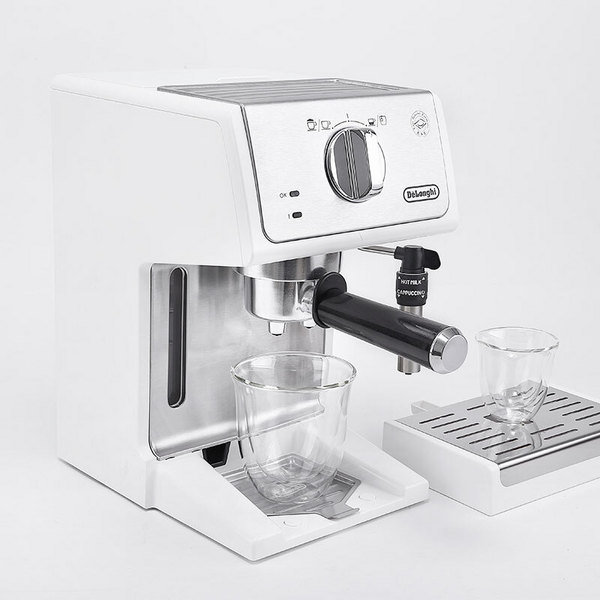 PLUS会员，De'Longhi 德龙 ECP35.31.W 半自动泵压式咖啡机新低776.5元包邮（需领券）
