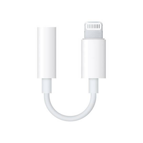 Apple 苹果 Lightning转3.5mm 耳机插孔转换器37元（需领券）