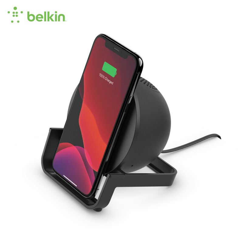 Belkin 贝尔金 10W立式无线充电器蓝牙音箱新低126.75元（京东旗舰店408元）