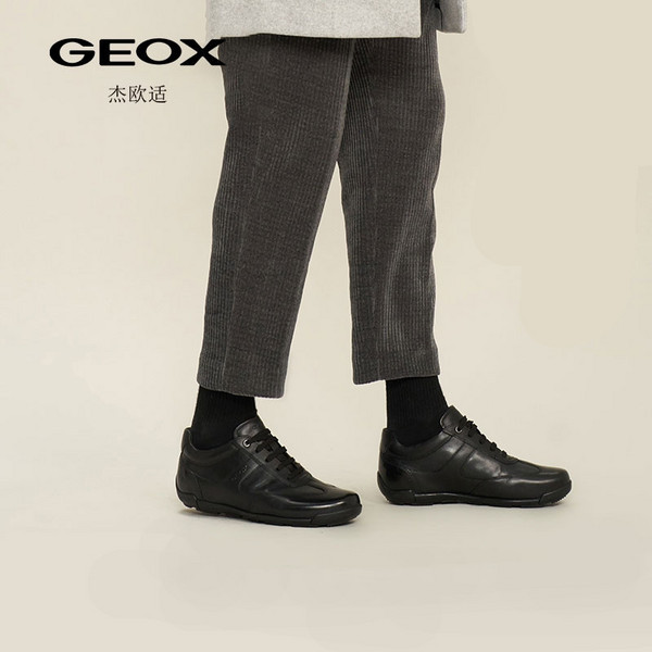 GEOX 健乐士 U Edgware A 男士复古系带休闲鞋 U023BA353.41元（天猫旗舰店折后699元）