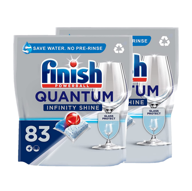 Finish 亮碟 Quantum量子系列 Infinity Shine 多效合一洗涤剂 166块新低167.28元
