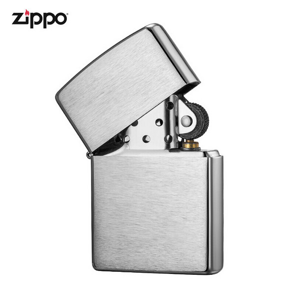 ZIPPO 之宝 200 拉丝镀铬防风打火机新低79元（双重优惠）