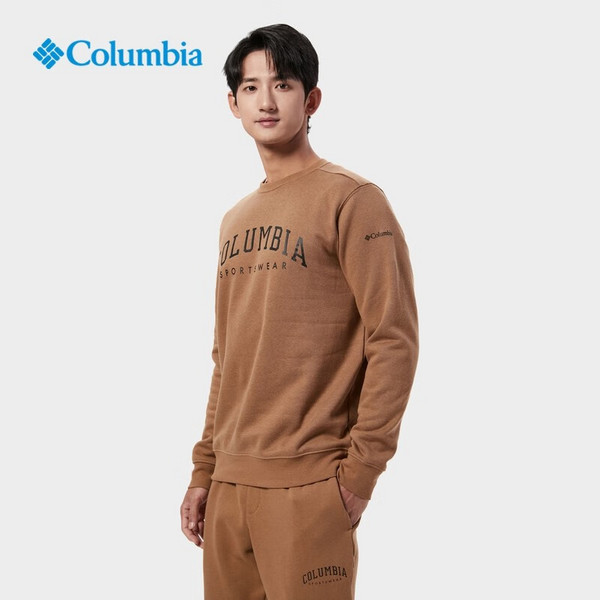 PLUS会员，Columbia 哥伦比亚 TREK™ 男士保暖薄绒运动圆领卫衣 AE0954 +凑单品90.62元包邮（卫衣折86.52元）