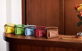 Loewe羅意威2021新款Puzzle Nano幾何手提包上市 超迷你可愛