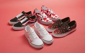 Vans范斯2021情人節(jié)系列鞋服開售 熱吻紅唇+繽紛愛心