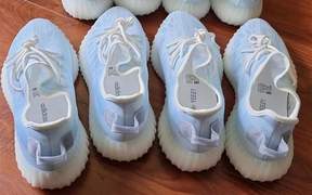 Adidas阿迪達(dá)斯Yeezy Boost 350 V2全透配色曝光 6月發(fā)售