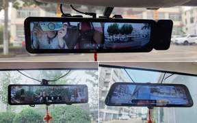 360 M600三攝/盯盯拍E5/?？低昇6 Pro三款旗艦后視鏡行車記錄儀全面對比評測