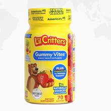   		L'il Critters 儿童复合维生素小熊软糖 70粒 券后28元 		