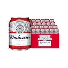   		88VIP：Budweiser百威啤酒 迷你 255ml*24罐 65.55元 		