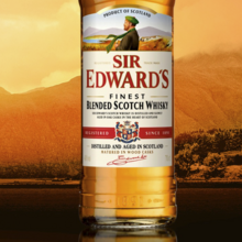   		88VIP会员：Sir Edward’s 爱德华爵士 烟熏款 苏格兰 调和威士忌 40%vol 700ml 64.6元 		