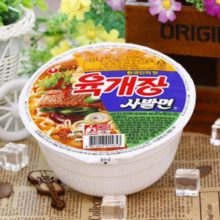   		韩国进口，农心 牛肉碗面/泡菜碗面 6盒装  
新低33.9元包邮 		