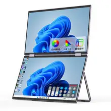   		sculptor 雕塑家 双屏便携显示器15.6英寸可折叠一体式副屏分屏电脑外接屏幕 ￥1499 		