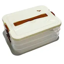   		可放60个饺子 家用食品级饺子盒收纳盒 券后10.9元 		