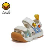   		88VIP会员：B.Duck bduck小黄鸭童宝宝凉鞋2024夏季男童鞋包头魔术贴小童鞋子潮 160.55元 		