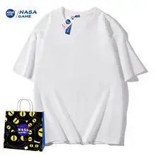  		NASAGAME官网联名款新品2024纯棉短袖t恤 券后69.6元 		
