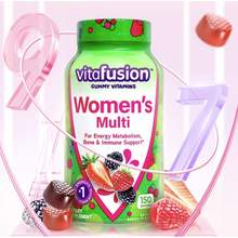   		vitafusion 多种综合维生素b族软糖 150粒 券后95元 		
