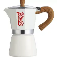   		Bincoo摩卡壶煮咖啡机CQ-GYKF0391米白150ML【赠100张滤纸】 46.8元包邮 		