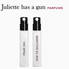   		Juliette has a gun 佩枪朱丽叶 小样香水 浮日颂歌+青梨狂想 1.7ml*2瓶 19.9元包邮（需用券） 		