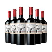   		MONTES 蒙特斯 经典系列 赤霞珠干红葡萄酒 750ml*6瓶 整箱装 券后333.44元 		