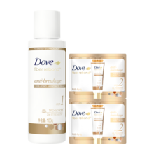   		天猫U先：Dove 多芬 白金氨基酸洗发水100g+双管护发素16g*2 9.9元 		