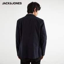   		杰克琼斯 男士修身条纹长袖西服休闲外套 159.2元 		