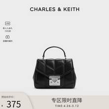   		CHARLES & KEITH CHARLES&KEITH24新款CK2-50782311金属扣手提信封包 375元 		