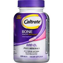   		Caltrate 钙尔奇 中老年钙片美国进口维生素d成人男女性紫钙120补钙镁锌矿物 券后56.05元 		