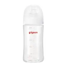   		Pigeon 贝亲 自然实感第3代PRO系列 玻璃奶瓶 160mlSS号奶嘴 ￥84.15 		