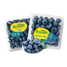   		DRISCOLL'S/怡颗莓 怡颗莓云南蓝莓新鲜当季水果小果125g/盒*4盒 六 ￥25 		