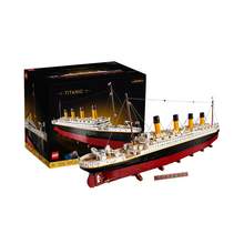   		LEGO 乐高 10294泰坦尼克号邮轮男孩女孩拼装积木玩具礼物 券后3922.95元 		