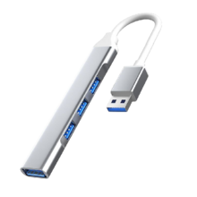  		牧佳人 USB-A接口转换器 USB3.0*4 4.76元包邮 		