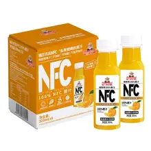   		88VIP：福兰农庄 100﹪NFC橙汁 300ml*6瓶*2件 
52.06元，合单价26.03元（双重优惠） 		