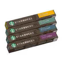   		STARBUCKS 星巴克 Nespresso浓遇胶囊咖啡分享装多口味5.7g*10颗*4条 ￥113.75 		