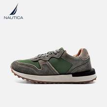   		NAUTICA 诺帝卡 男女款复古厚底华夫运动休闲鞋 FC60100262-3 券后499元 		