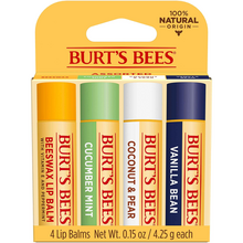   		【含税直邮】Burt's Bees 润唇膏，保湿唇部护理 4.25g*4 到手约￥90.94 		