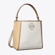   		Tory Burch 汤丽柏琦 McGraw 小号拼色水桶包 
6.5折 $279（约2051.88元） 		