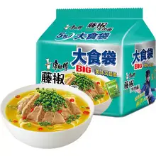   		康师傅 藤椒牛肉面 120g*5袋 ￥8.87 		