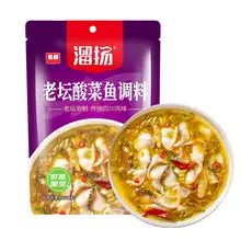   		拍3件 名扬溜扬老坛酸菜鱼调料包350g*3袋 券后18.64元 		