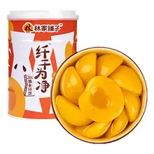   		林家铺子 LEASUN FOOD 林家铺子 纤干为净黄桃罐头 400g*3罐 ￥9.9 		