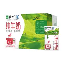   		MENGNIU 蒙牛 纯牛奶原味250ml*16包 ￥15.2 		