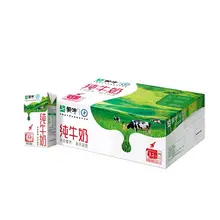   		单盒1.7元 蒙牛纯牛奶250mL*21盒 券后36.9元 		