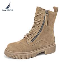   		NAUTICA 诺帝卡 女款马丁靴 G111C18324 券后699元 		