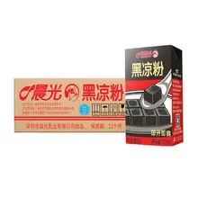   		晨光 即食黑凉粉255g*24盒*1箱岭南特产 ￥25 		