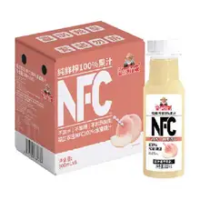   		再降价、88VIP：NFC 福兰农庄 100﹪纯鲜榨果汁 300ml*6瓶 水蜜桃汁 15.4元（返2元卡后） 		