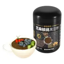   		老金磨方 黑芝麻核桃黑豆粉 1200g 39.8元（需领券） 		