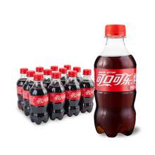   		可口可乐 Coca-Cola 含糖雪碧柠檬经典汽水芬达 300ml*12瓶 10.9元 		